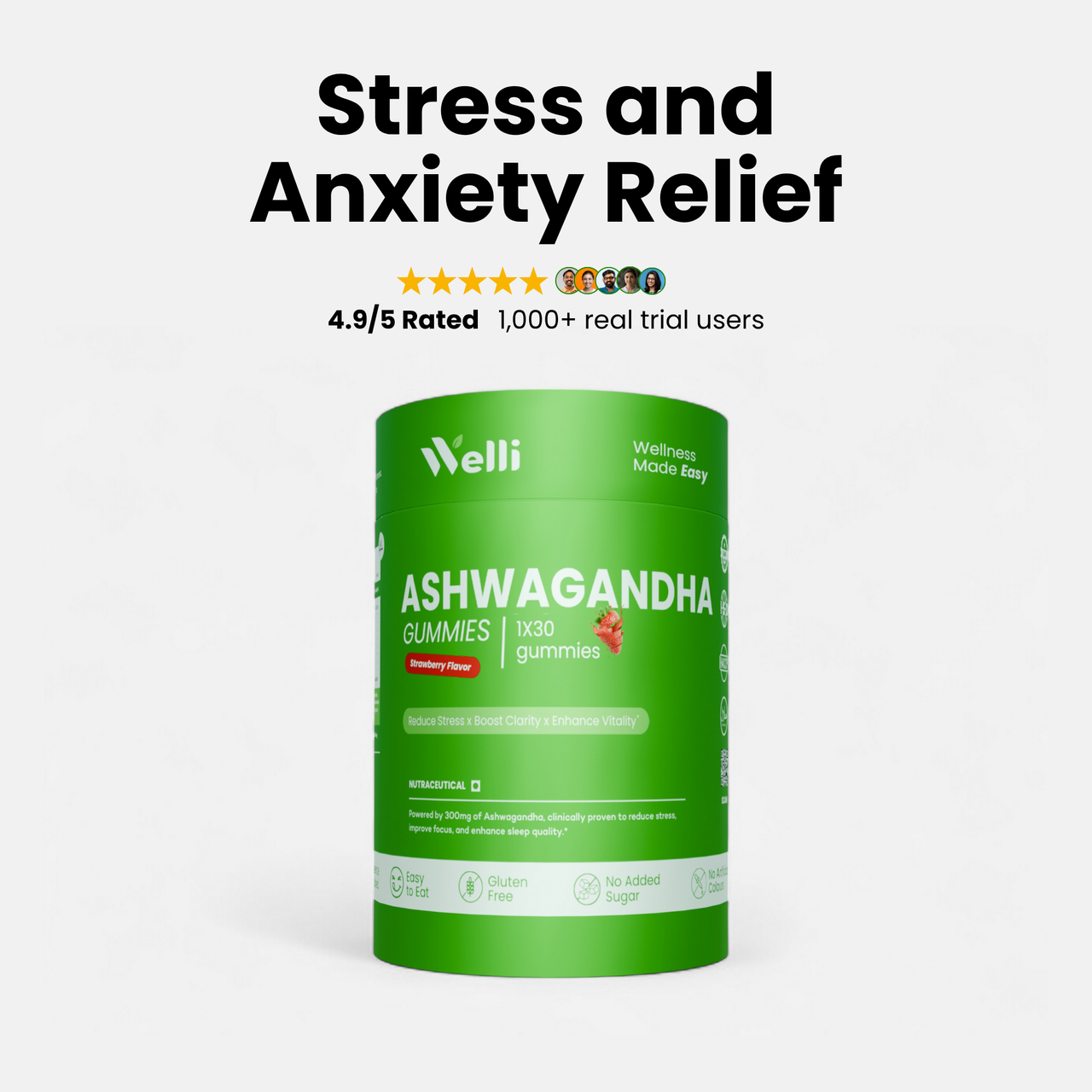 Ashwagandha | Stress & Focus Support Gummies